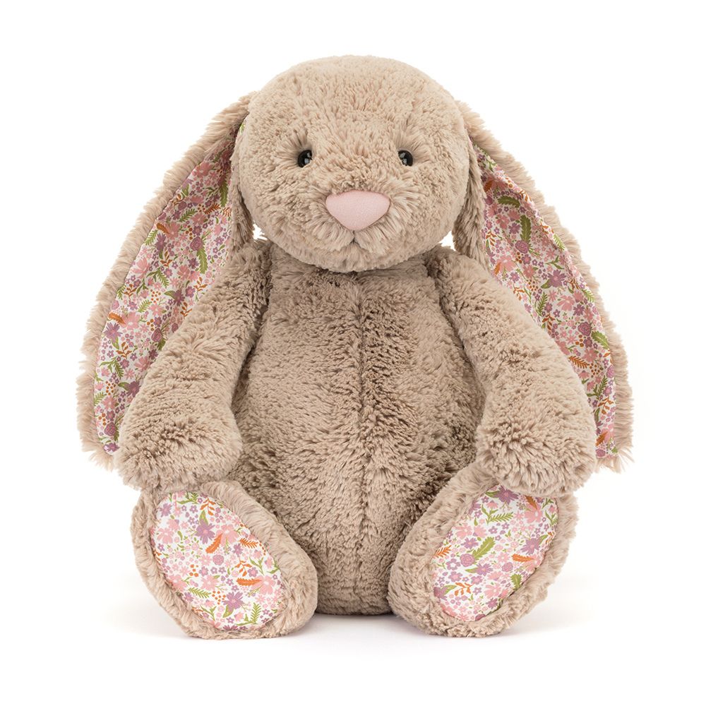 Bashful Blossom Beige Bunny 'Petal' Big