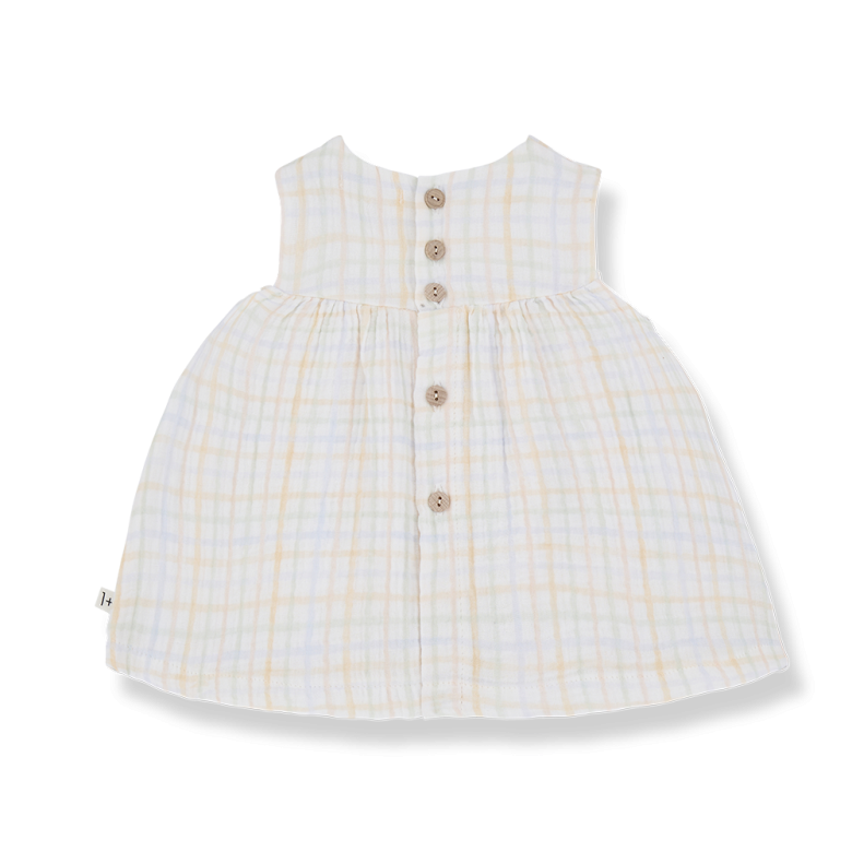 1 + in the family LAIA Baby Girl's Muslin Casual Dress