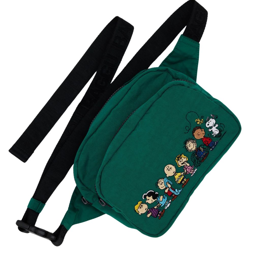 BAGGU Branded Fanny Pack Inspired by Peanuts Cartoon Characters