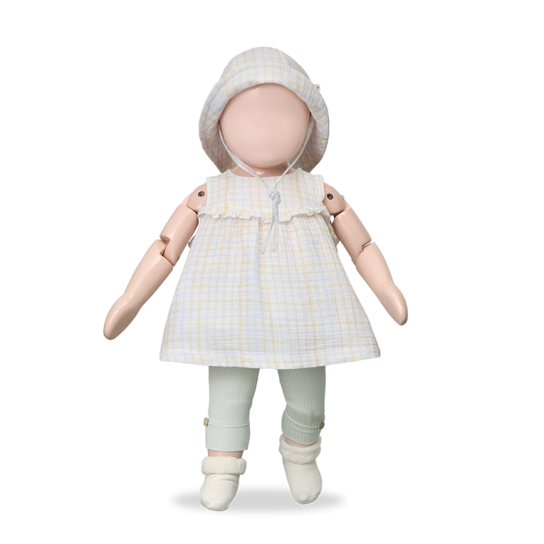 1 + in the family LAIA Baby Girl's Muslin Casual Dress