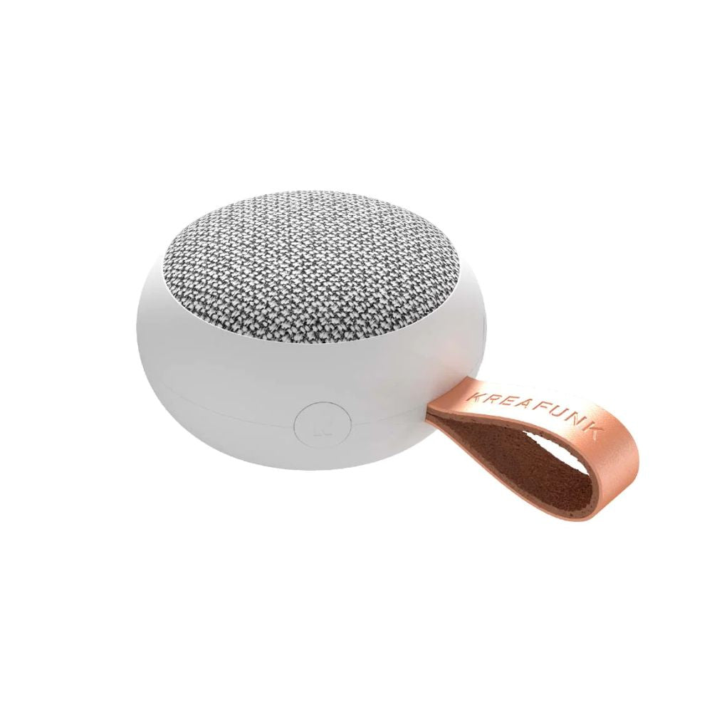 aGO 2 Wheat-colored Fabric Bluetooth Portable Speaker
