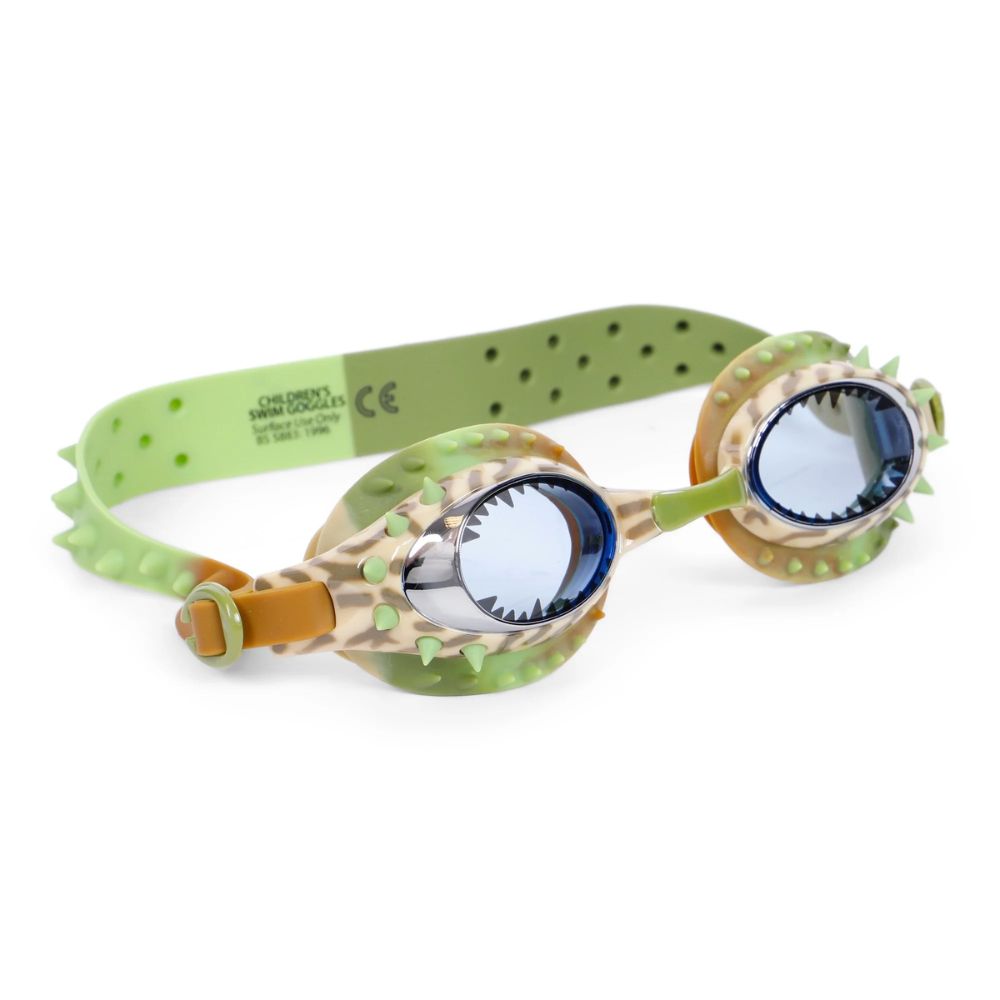 Bling2O Kids' Swim Goggles with Prehistoric Dinosaur Design