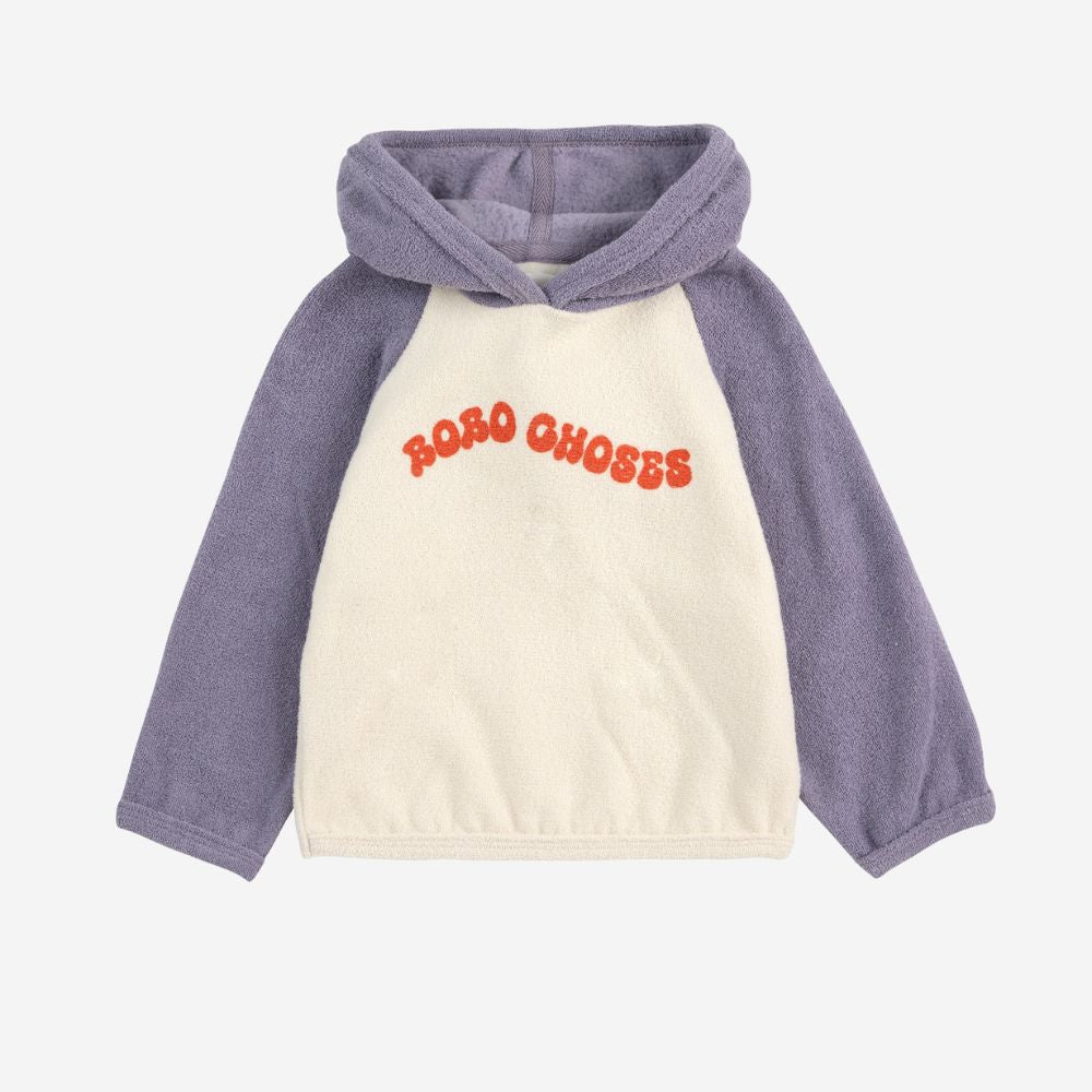 Bobo Choses  Baby Wavy Bobo Choses Terry Cloth Hoodie
