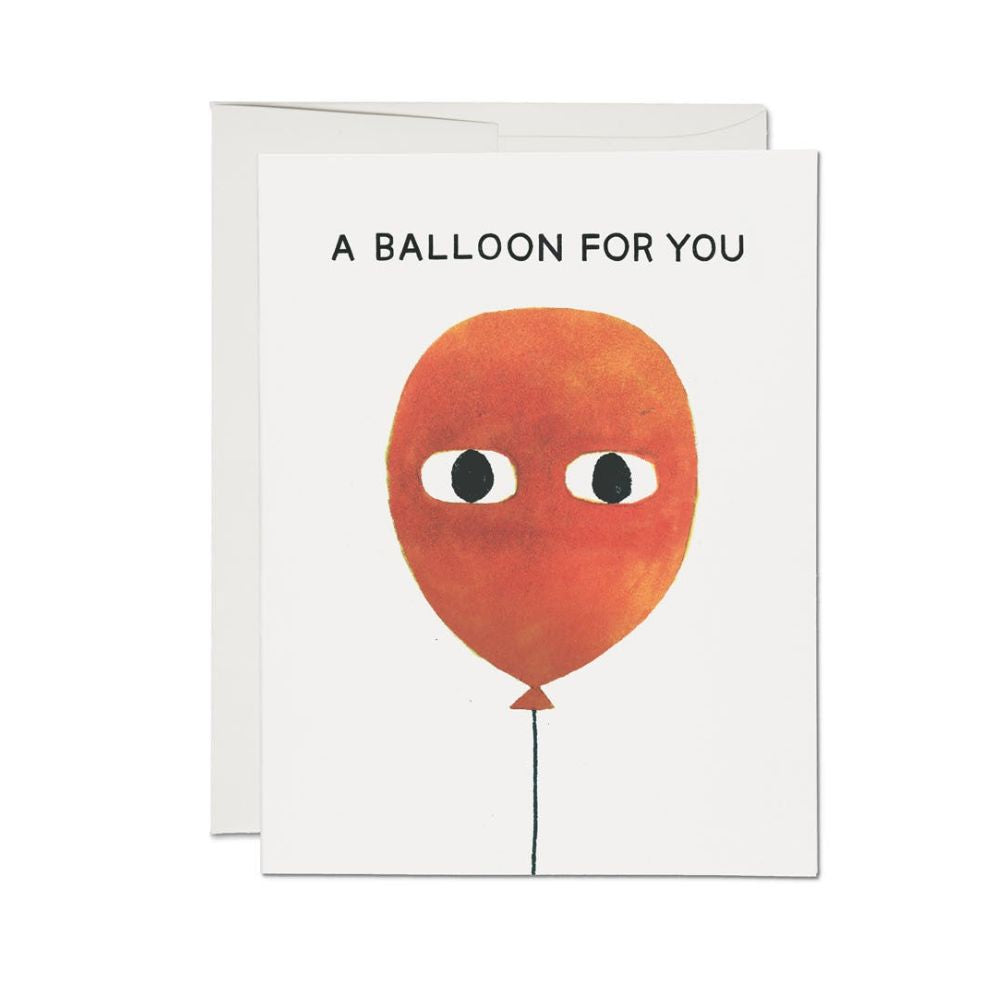 A Decorative Balloon-shaped Card for Various Occasions