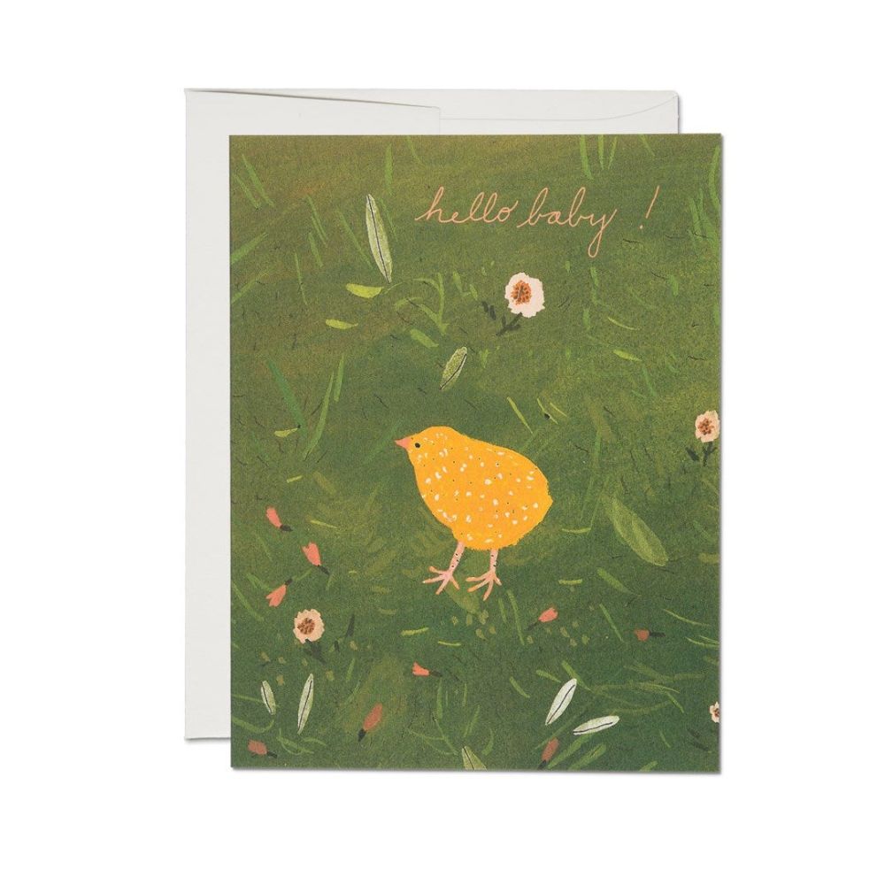 Adorable Baby Chick Card for Special Occasions