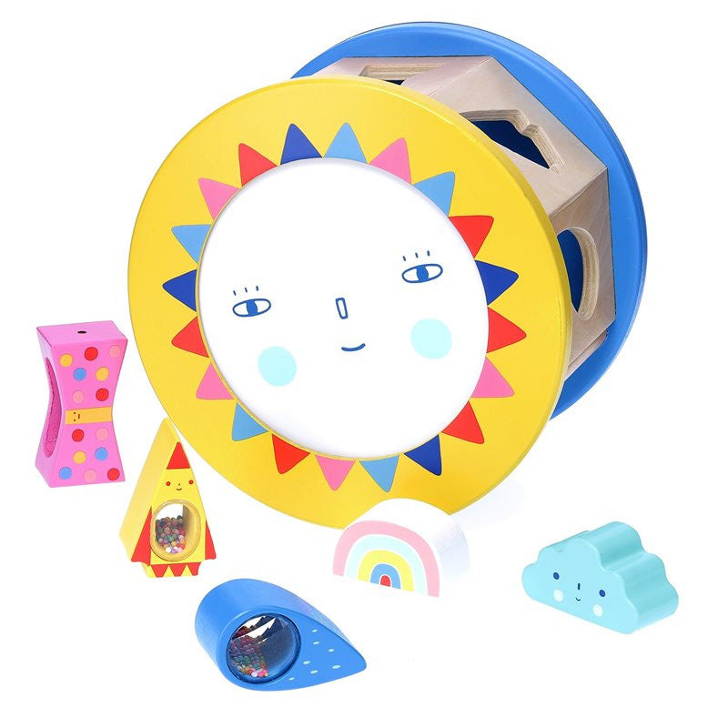 Vilac Suzy Ultman - Shape Sorter Night and Day