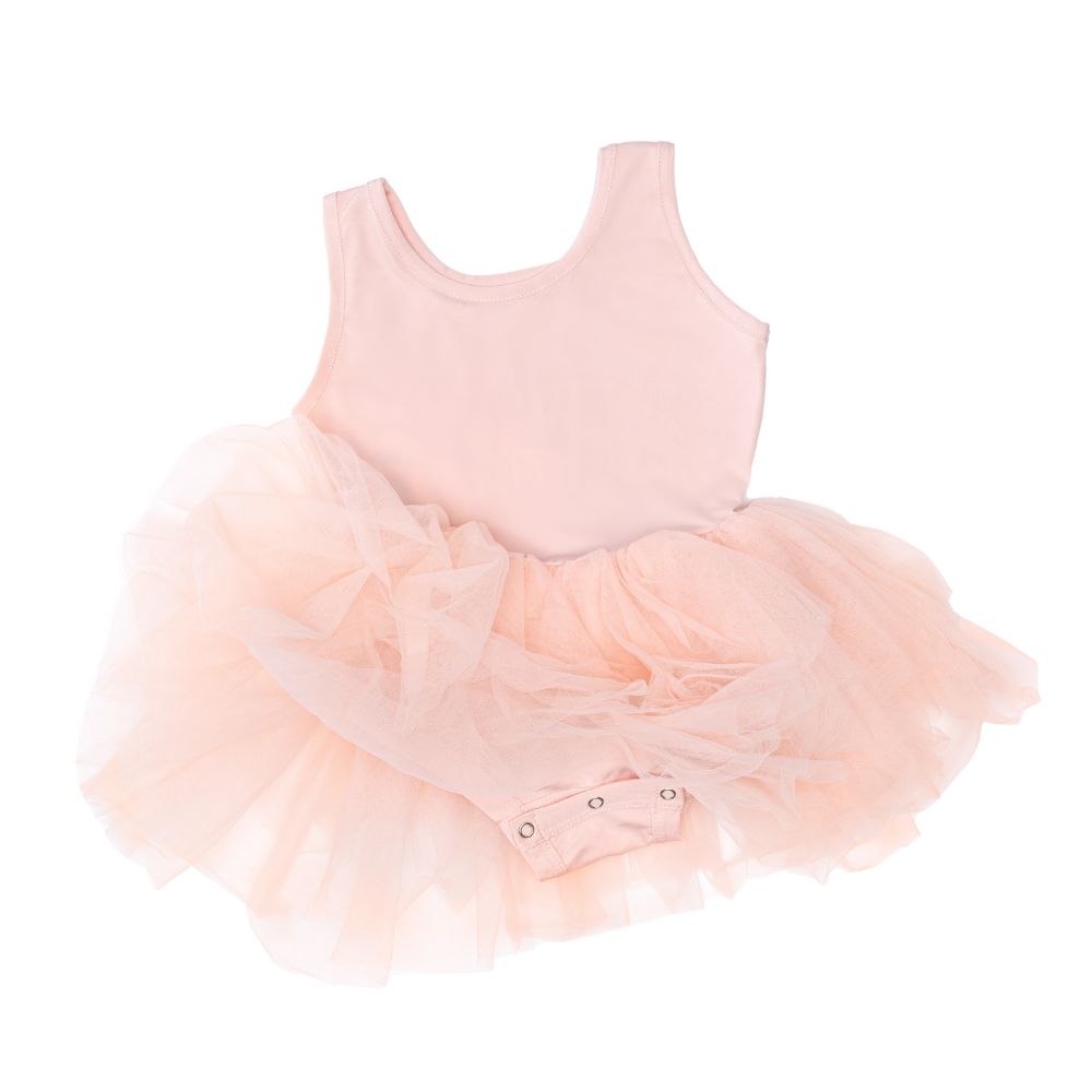 Light Pink Ballet Tutu Dress for Kids Size 5 - 6