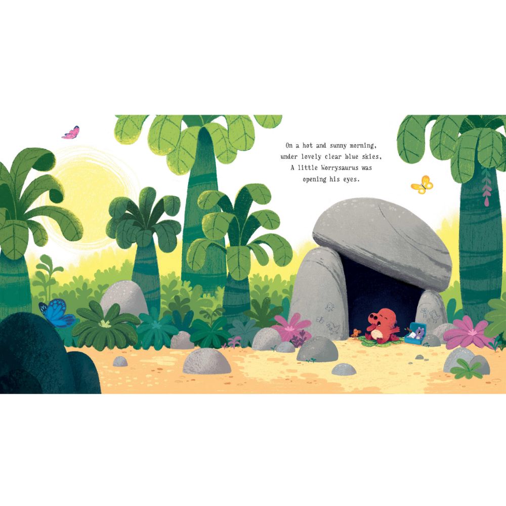 Rachel Bright's Hardcover Book: The Worrysaurus for Anxious Kids