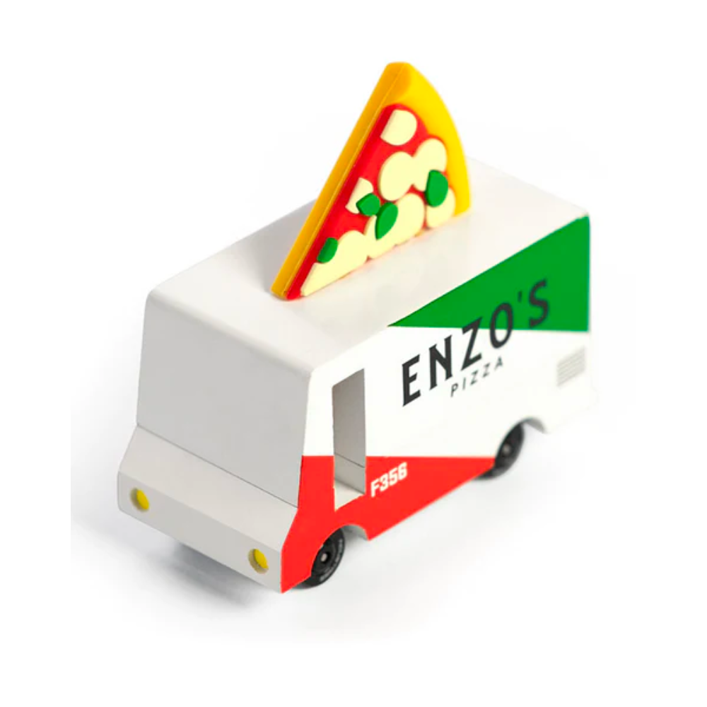 Enzo's Wood-Fired Candyvan Style Pizza Toy for Kids