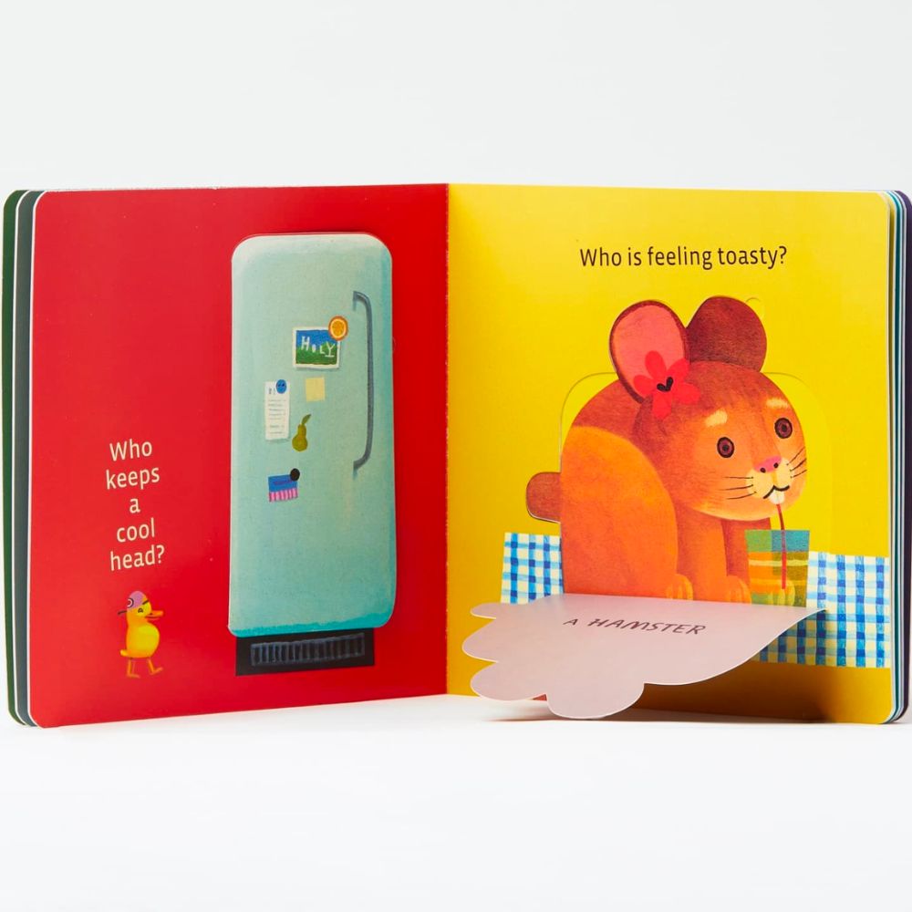 Where is Everyone - A Lift - the - Flap Board Book by Renowned Illustrator Tom Schamp
