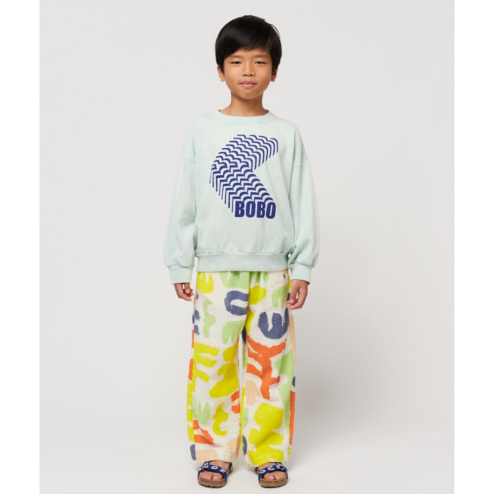 Bobo Choses Woven Carnival Full-Printed Kids' Pants for SS24
