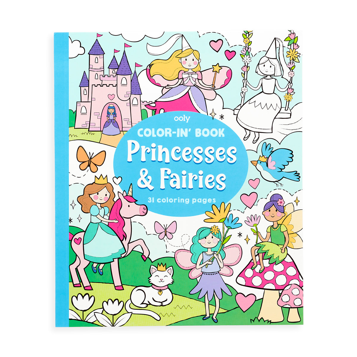 Color-In’ Book- Princesses and Fairies