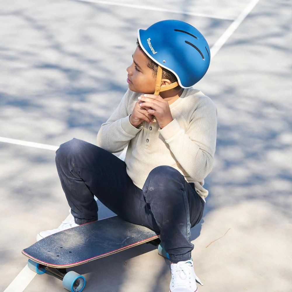 Thousand Junior Bicycle Helmet in Stunning Blazing Blue Color, Size Extra Small