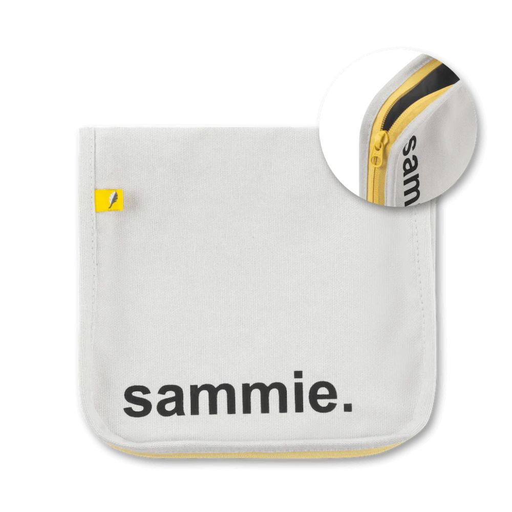 Fluffy Snack and Placemat Combo - Sammie Grey Color