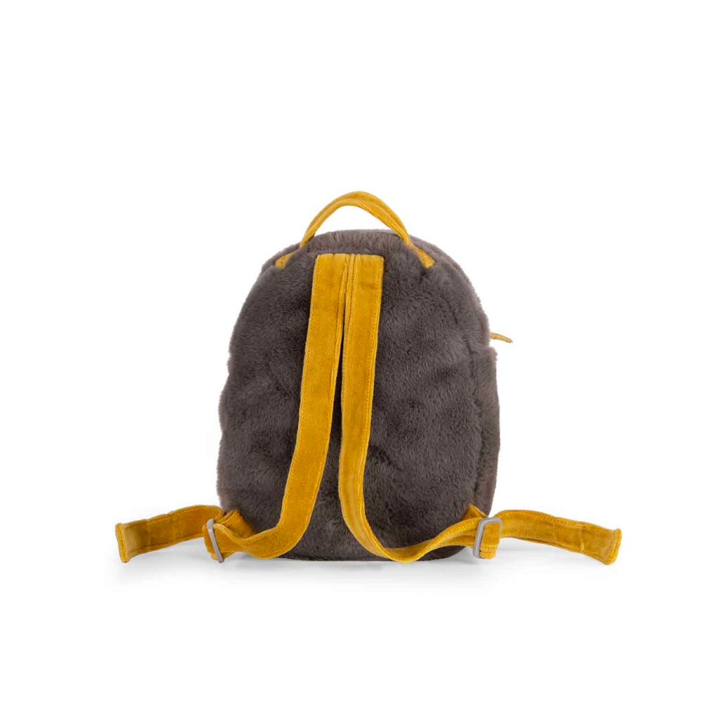 Moulin Roty Three Little Rabbits Brand Hedgehog-Shaped Children's Backpack for Fun and Practical Use