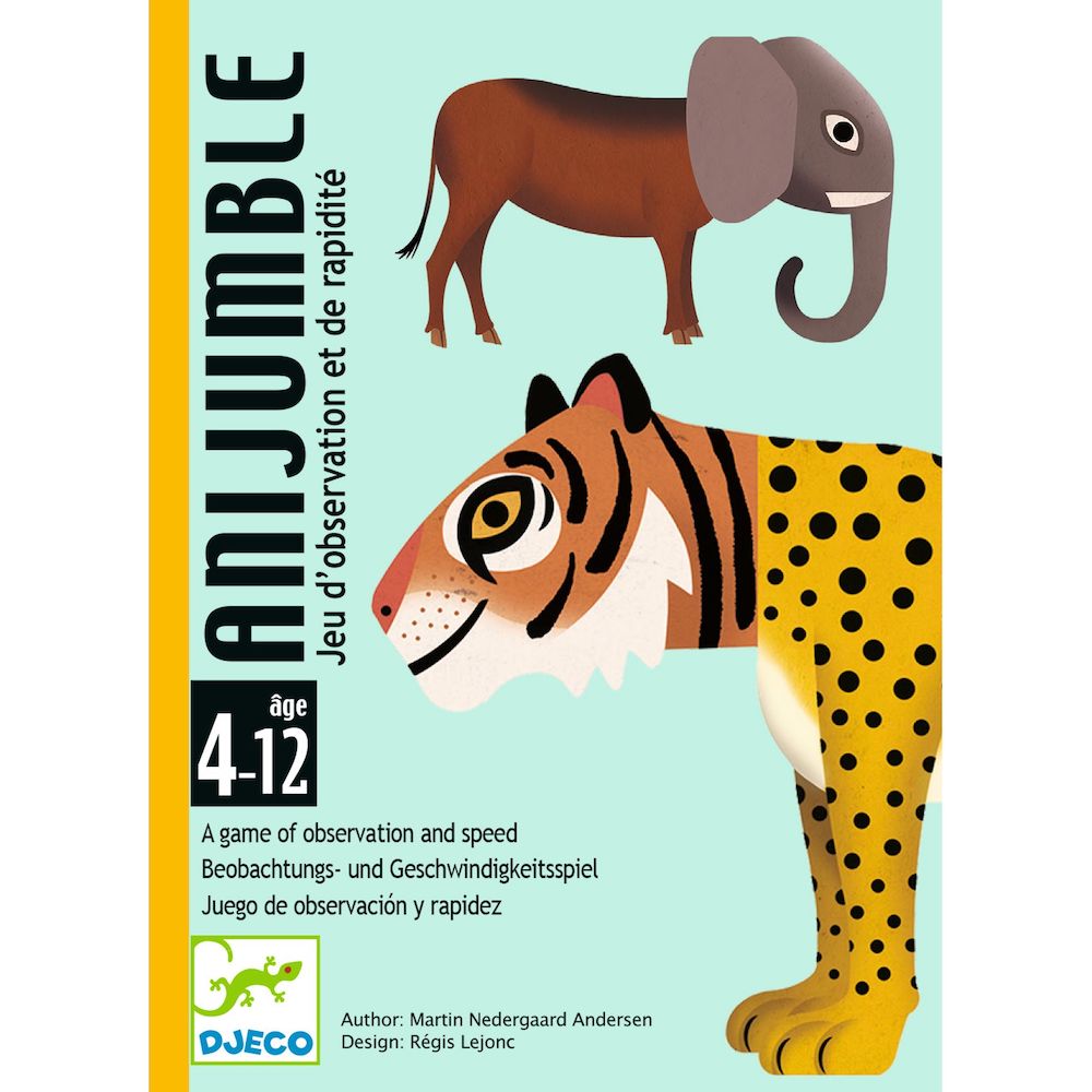 Djeco Anijumble Card Game - A Fun and Engaging Card Gaming Experience