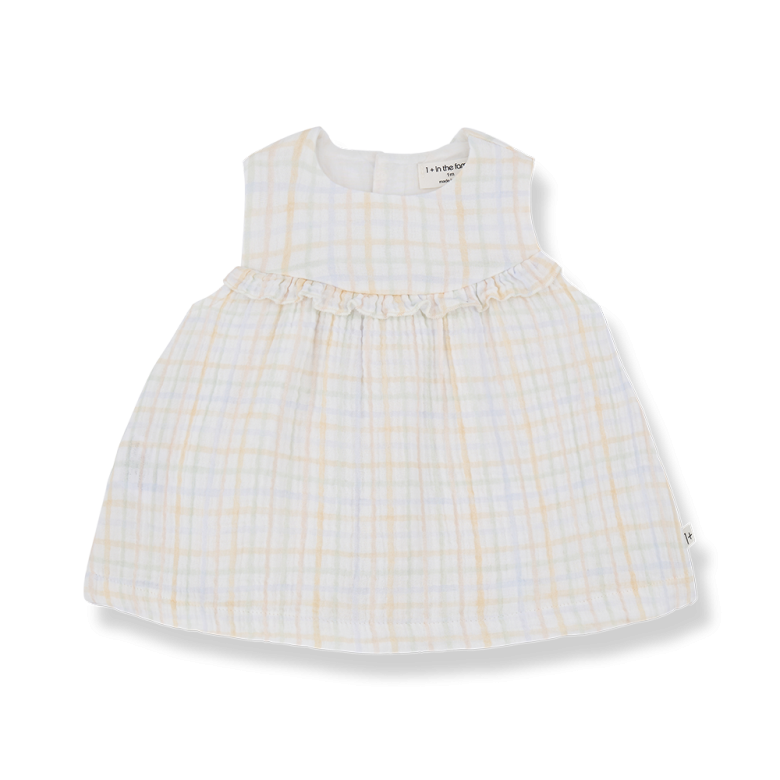 1 + in the family LAIA Baby Girl's Muslin Casual Dress