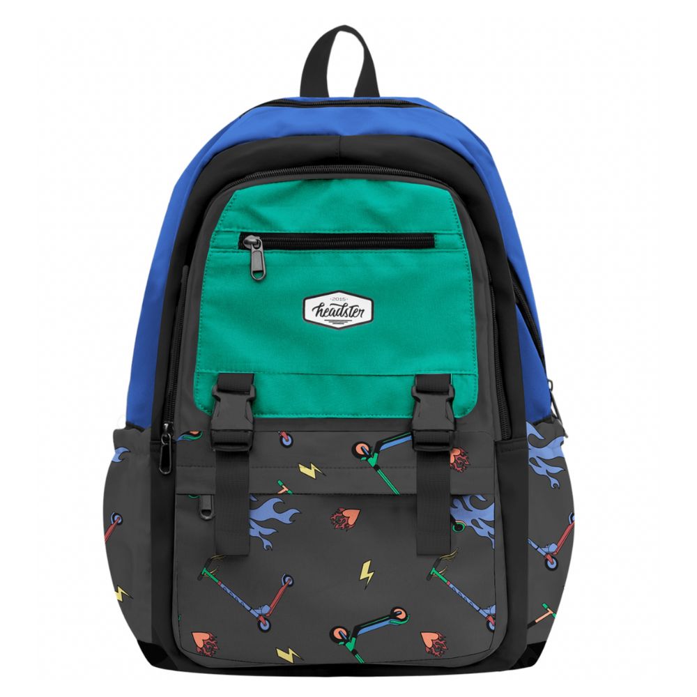 Headster Fast Track School Bag - Charcoal