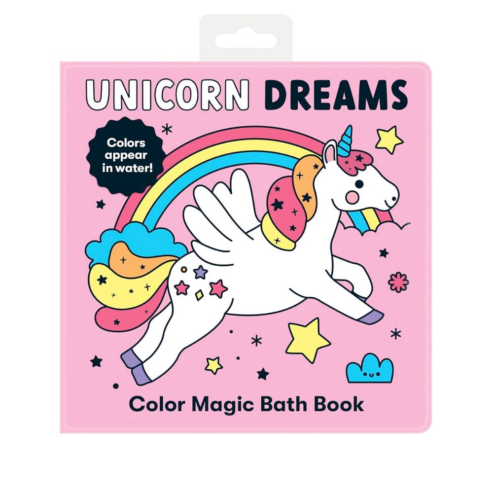Mudpuppy's Enchanting Unicorn Dreams Colour - Changing Bath Book