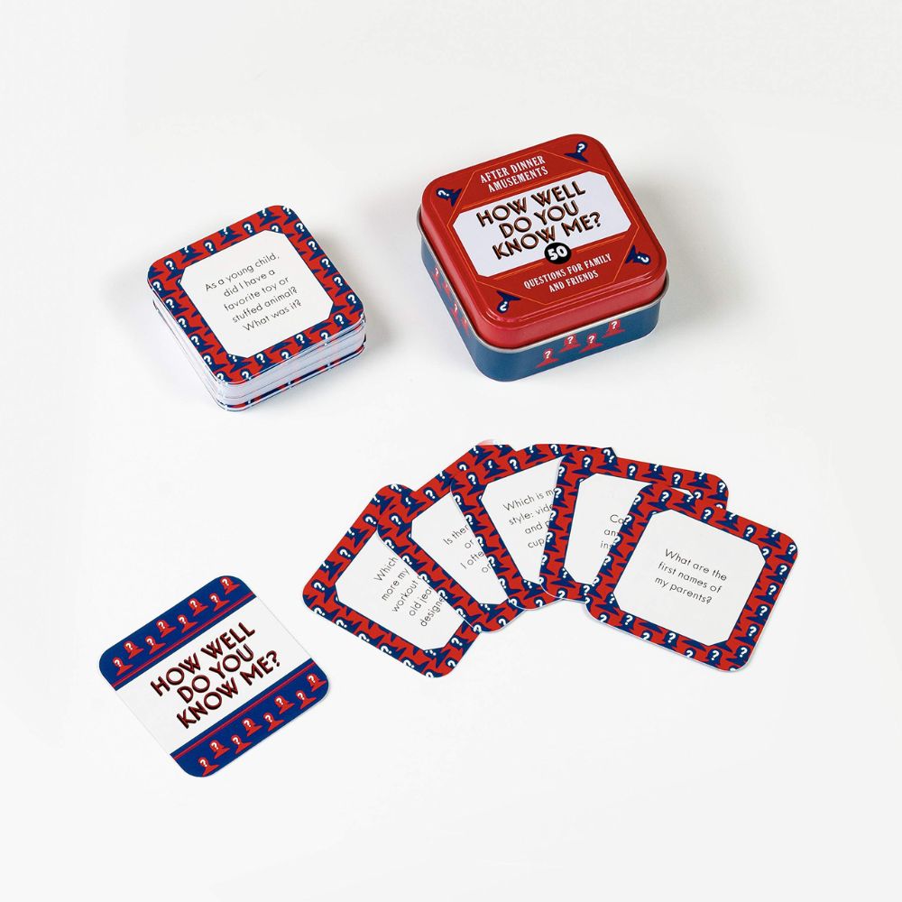 Fun After - Dinner Card Game: How Well Does Your Friend Know You?