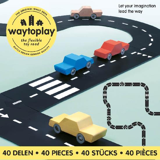 Waytoplay Road Toy Set - The Ultimate King of the Road Collection