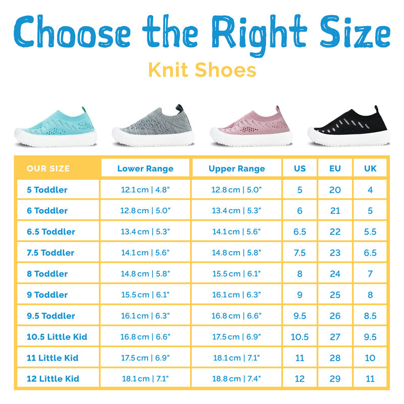 JAN & JUL's Lightweight, Breathable and Stylish Breeze Knit Shoes for Kids