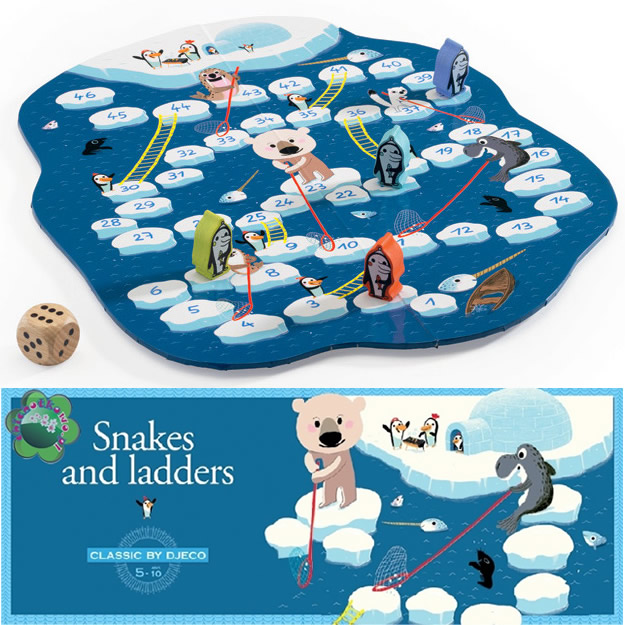 Djeco Games - Snakes and Ladders