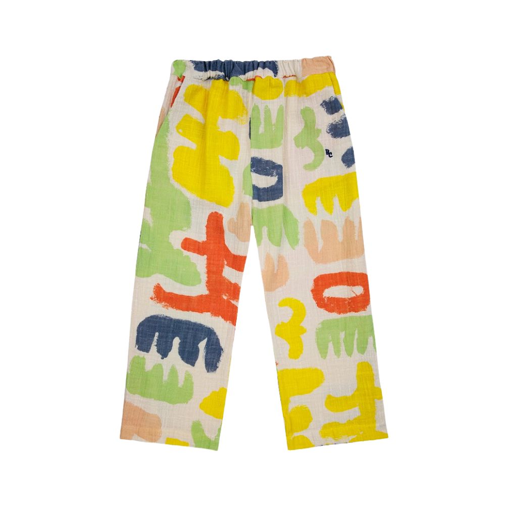 Bobo Choses Woven Carnival Full-Printed Kids' Pants for SS24