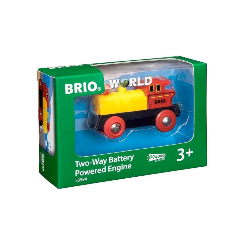 Brio Reversible Battery - Powered Engine for Railway Sets