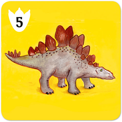 Djeco Prehistoric Strategy Card Game - Batasaurus for Memory Enthusiasts