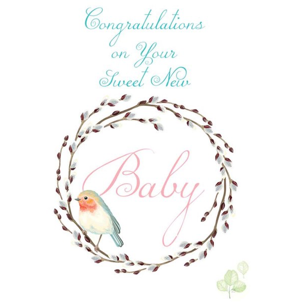 Cheers! A Little Greeting Card Featuring Willow Design