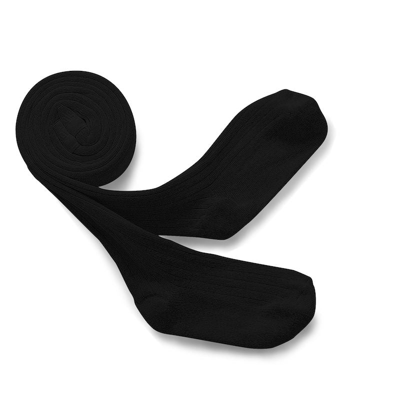 Collegien Louise Soft and Elastic Plain Ribbed Kids Tights