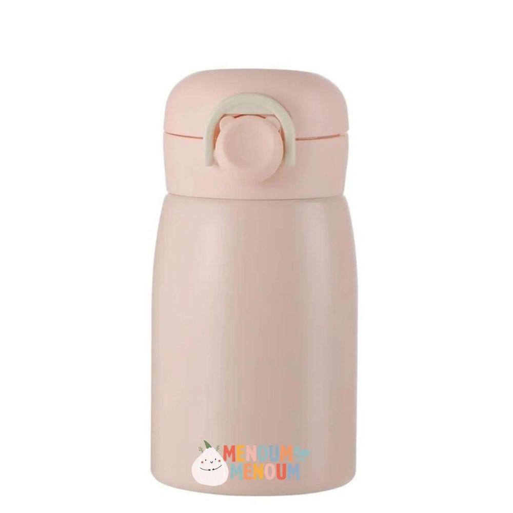 Rose-colored Thermal Insulated Drinking Bottle for Kids
