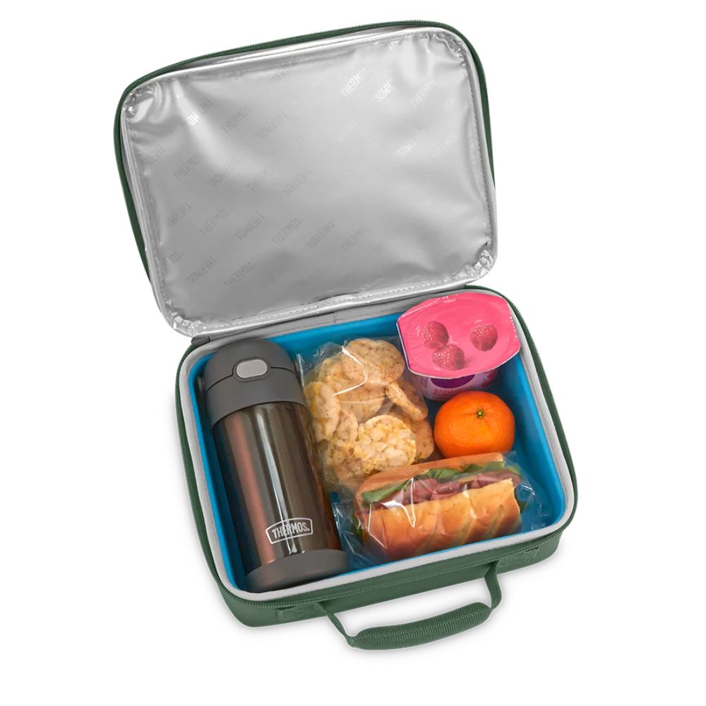 Cool Off-Road Themed Soft Thermos Lunch Box for Kids