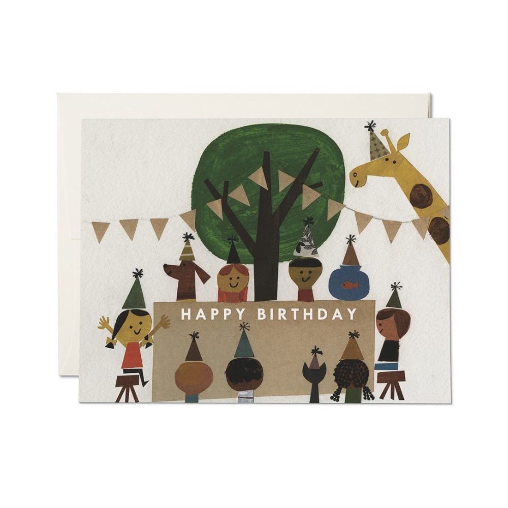 Happy Birthday Celebration Party Card for Special Occasions
