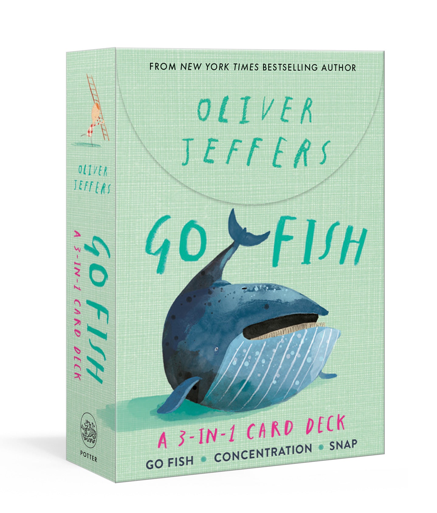Adorable 3-in-1 Go Fish Card Deck for Family Fun