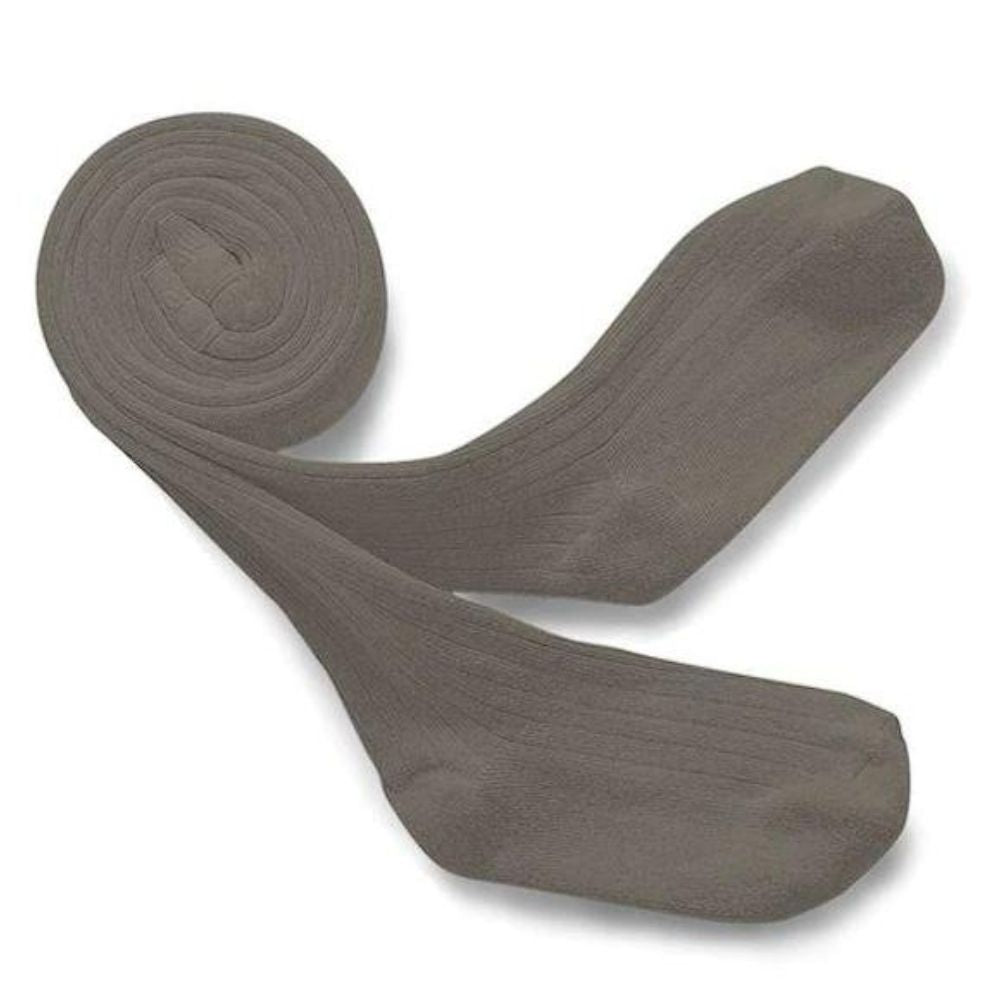 Collegien Louise Plain Ribbed Kids' Tights for Trendy and Comfortable Wear