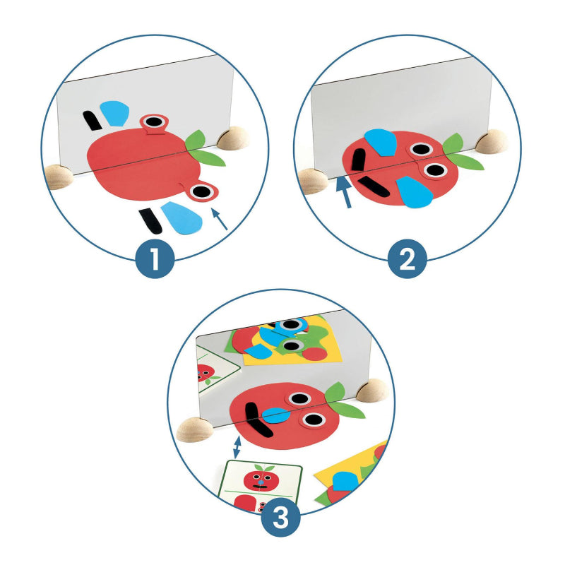 Djeco Ze Mirror Faces Magical Manipulation Game Set