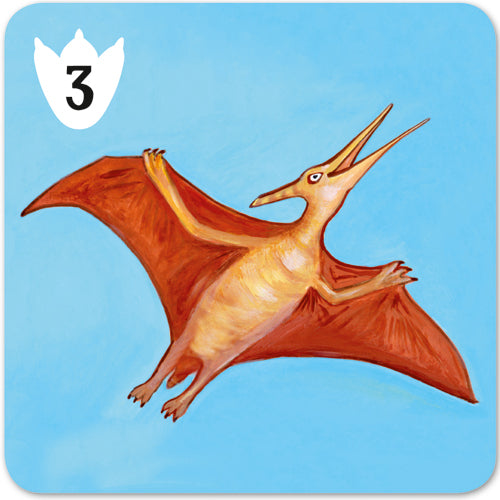 Djeco Prehistoric Strategy Card Game - Batasaurus for Memory Enthusiasts