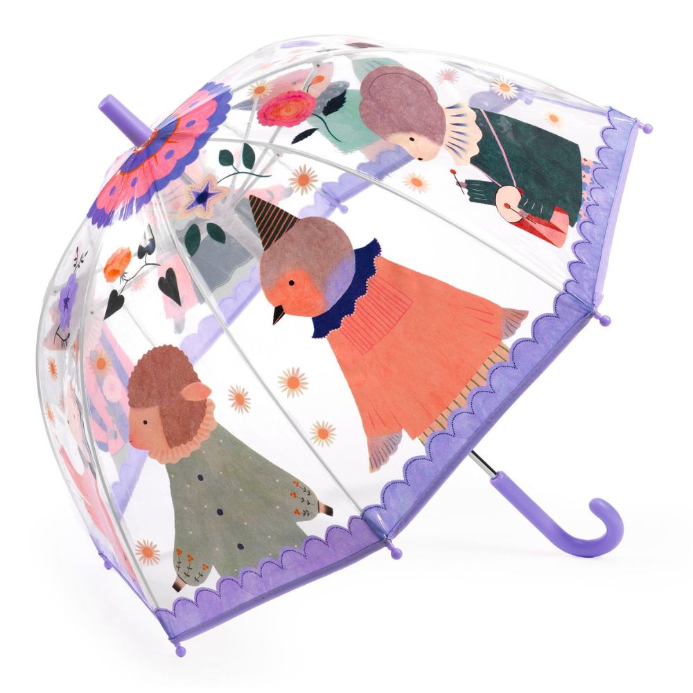Djeco Colorful Themed Umbrella Featuring Musical Animal Design