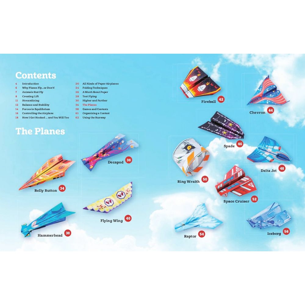 Sturdy and Colorful Ultimate Paper Airplanes Kit for Kids