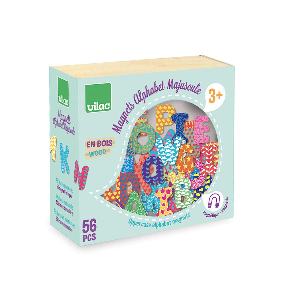Vilac Magnets Alphabet Upper Case 56 pcs