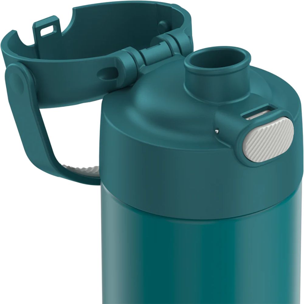 Thermos 470ml Vacuum Insulated Funtainer Water Bottle with Spout in Dark Teal