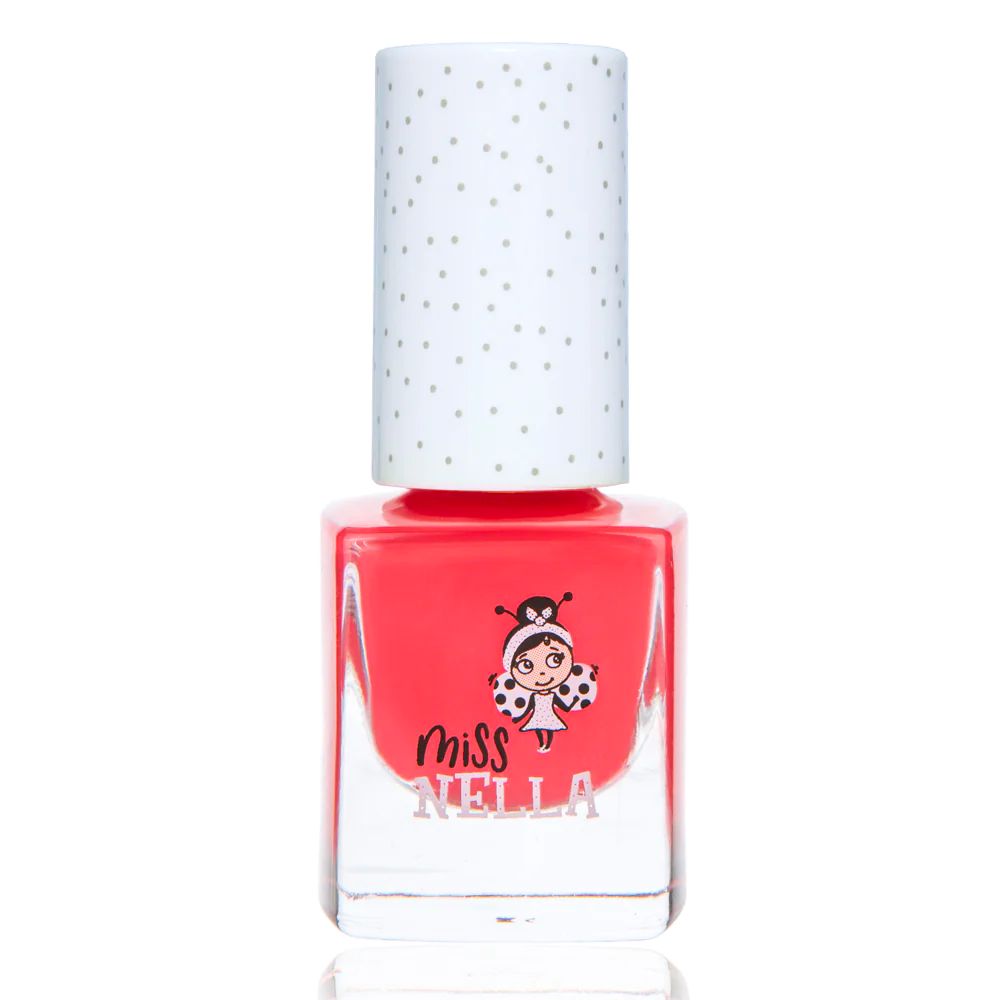 Miss Nella Peel Off Nail Polish - Cherry Macaroon