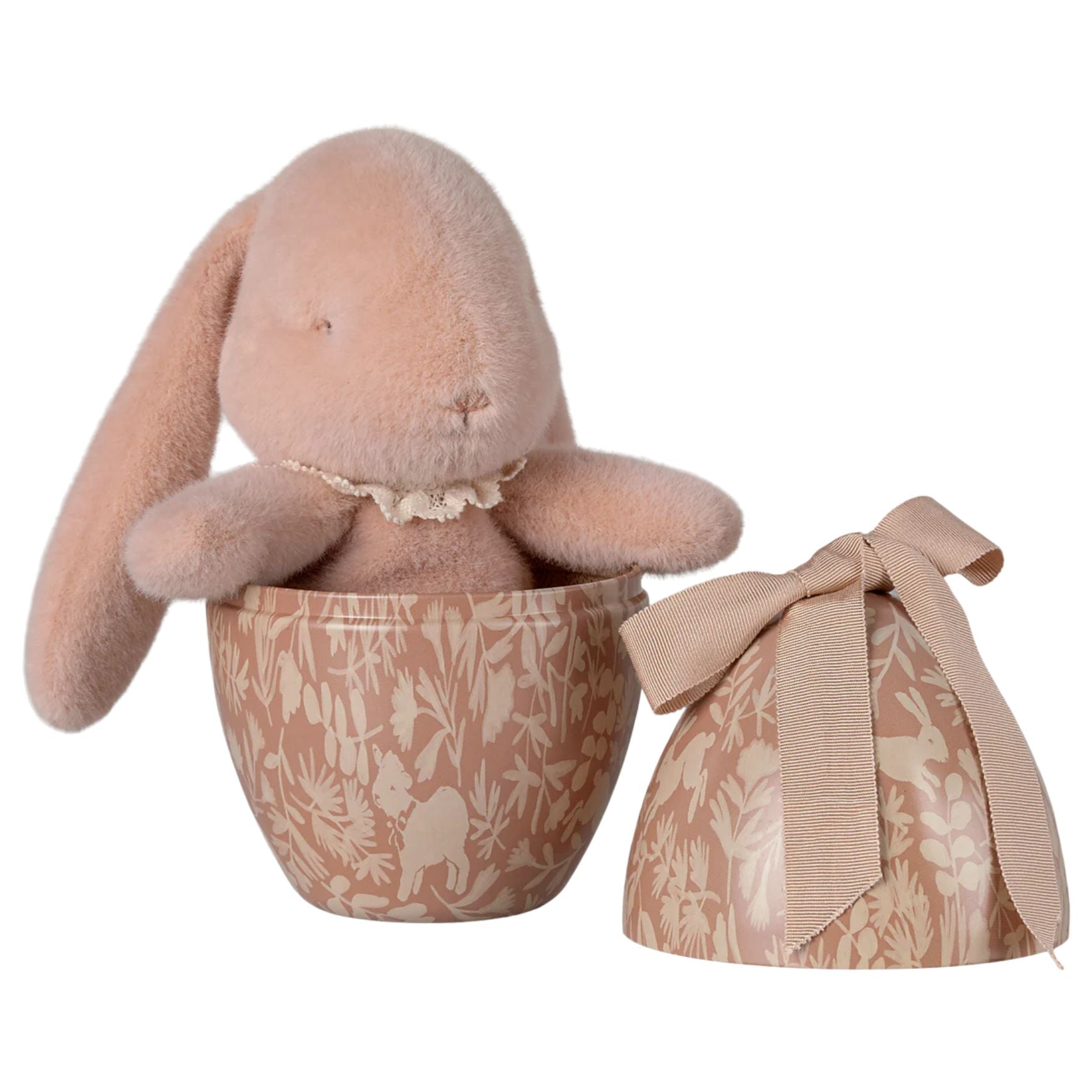 Maileg Easter egg with bunny - Powder
