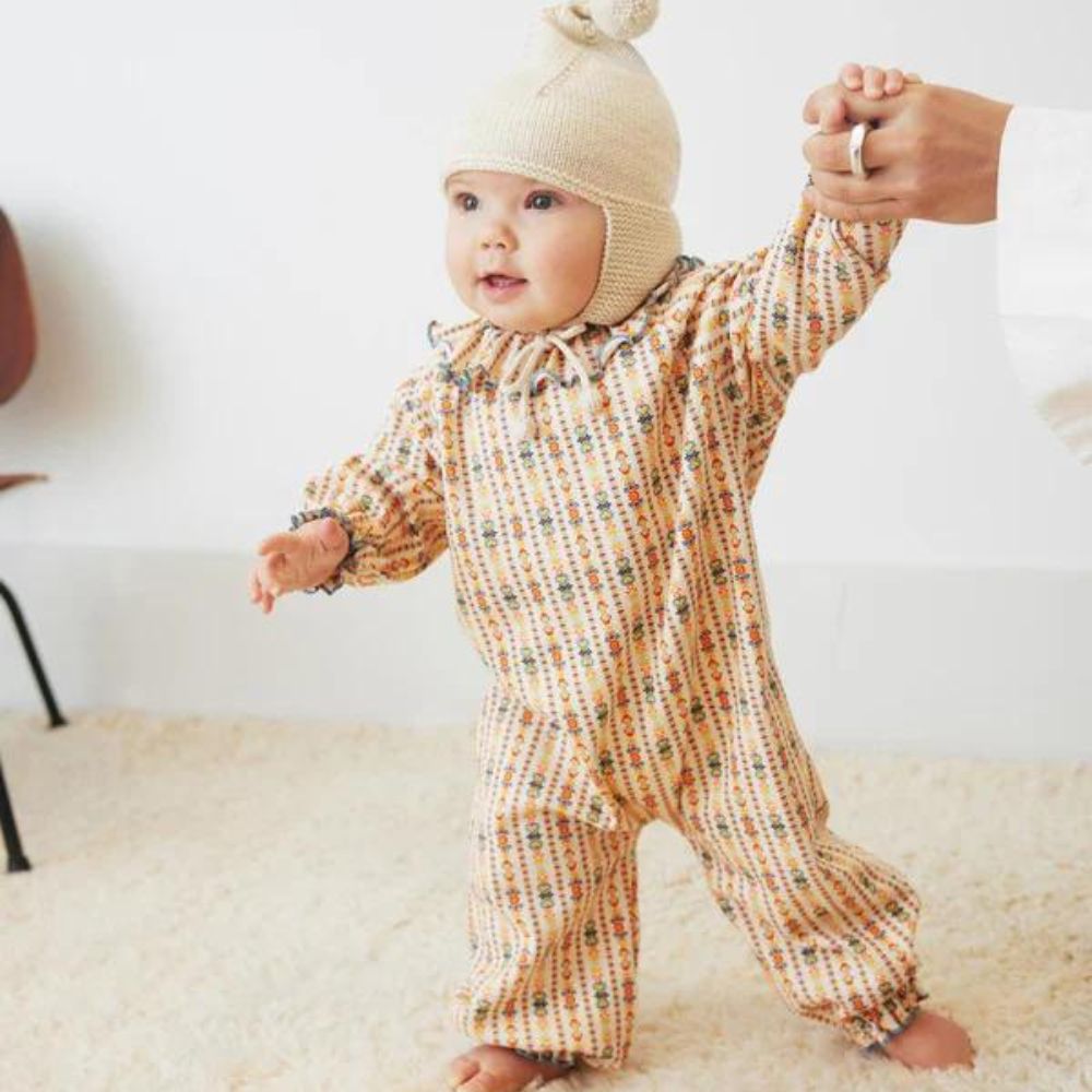 Misha & Puff Infant Pierrot-style One-piece Bodysuit for Babies