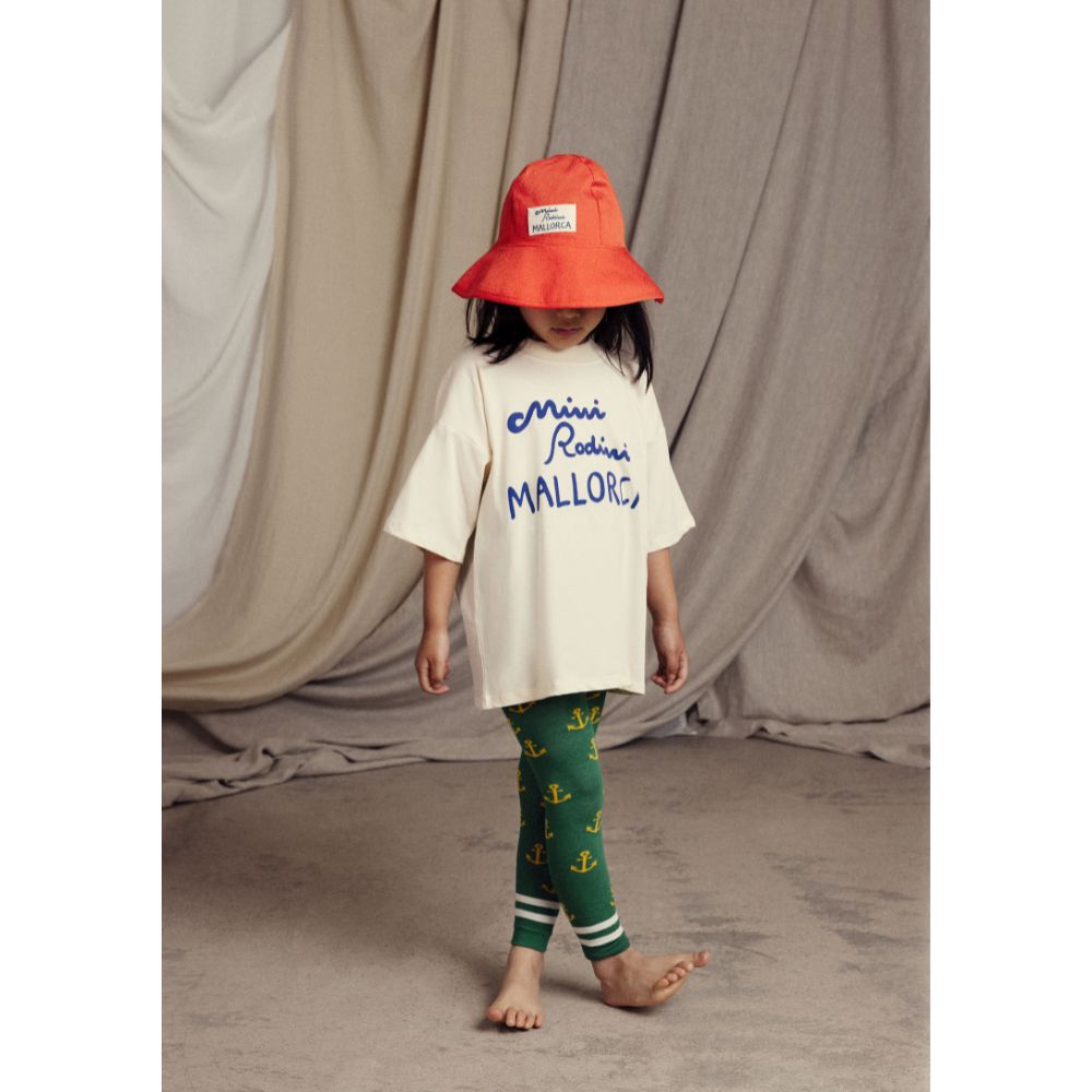 Mini Rodini Mallorca Short Sleeve Summer Oversize Organic Cotton T-Shirt